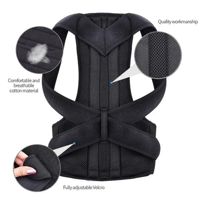 Back Support Adjustable Posture Correction Belt