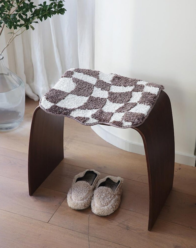 Comfortable Woven Grid Chair Pad