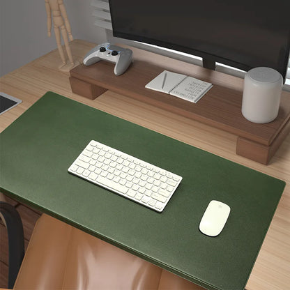 Durable Desk Pad with Non-Slip Bottom and Ergonomic Support