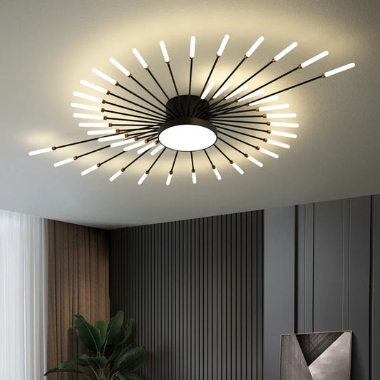 Bright LED Crystal Ceiling Light Fixture - Cofik