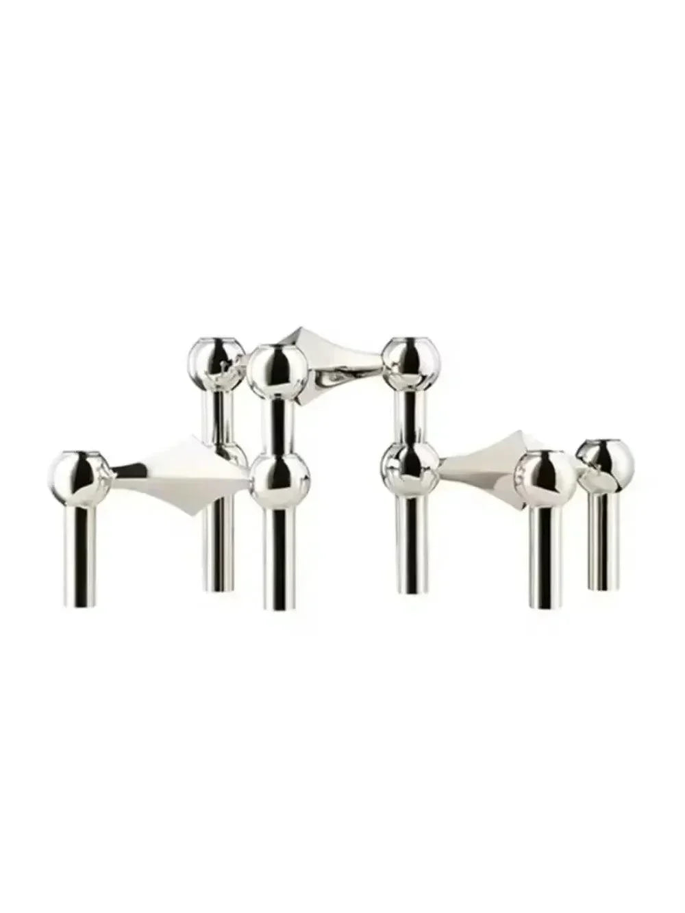 Simple Silver Tea Light Holder