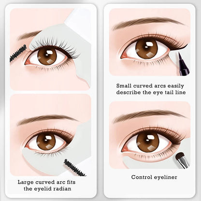 Silicone Eyelash Guide - 2 Pack Mascara Tool