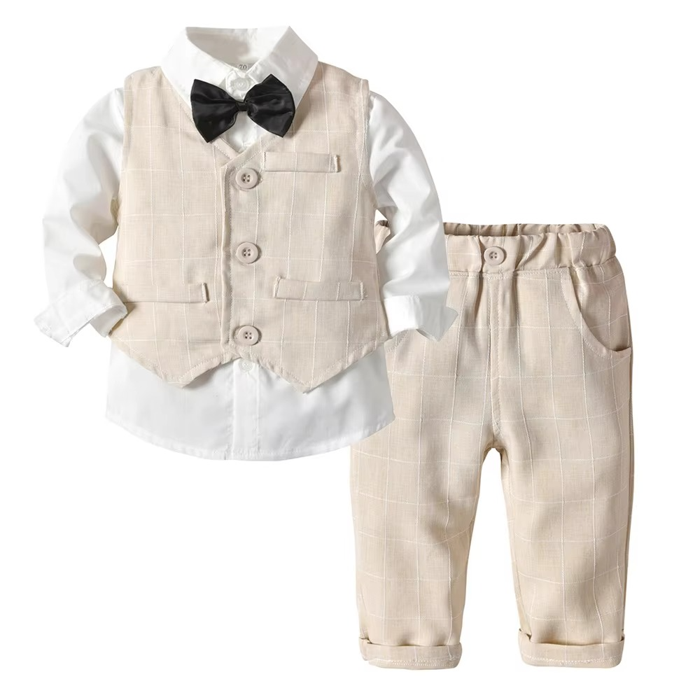 Classic Boys Cotton Suit Set for Kids