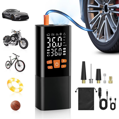Compact Rechargeable Tire Air Compressor Pump - Cofik