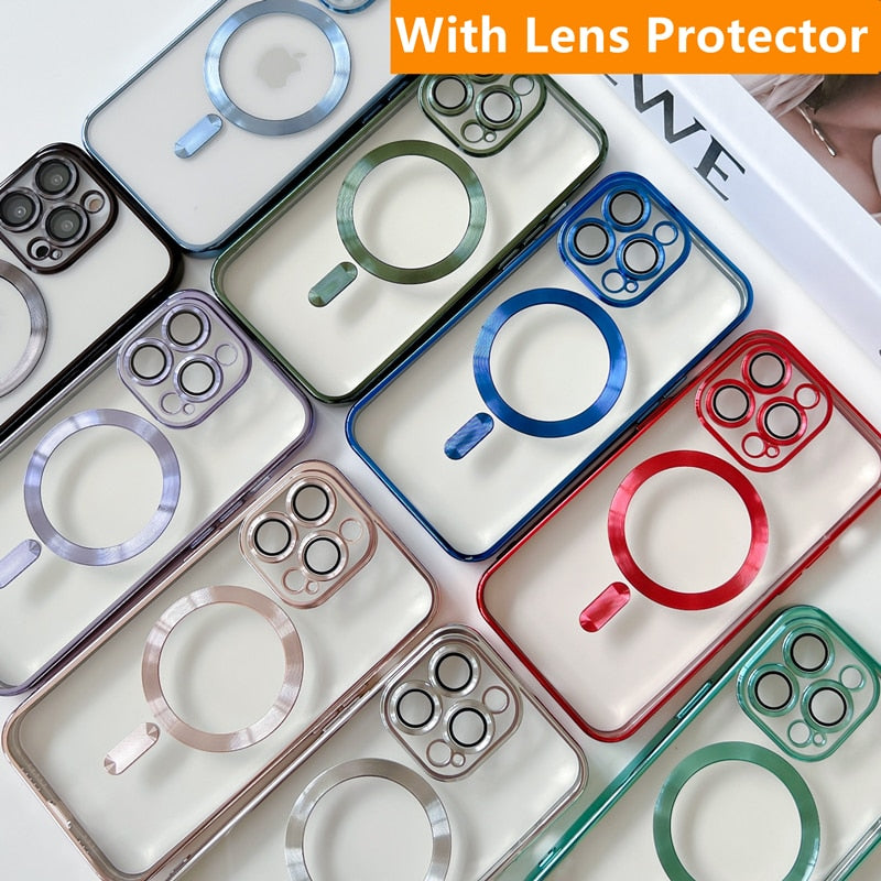 Clear Protective Silicone iPhone Cover