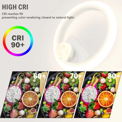 Stylish LED Wall Light - Versatile 3 Color Adjustable Lamp