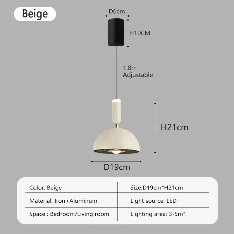 Adjustable Warm LED Pendant Light