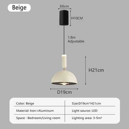 Adjustable Warm LED Pendant Light