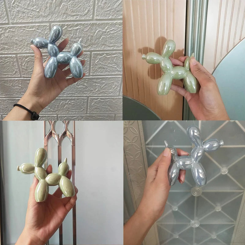 Cute Balloon Dog Figurine Decoration