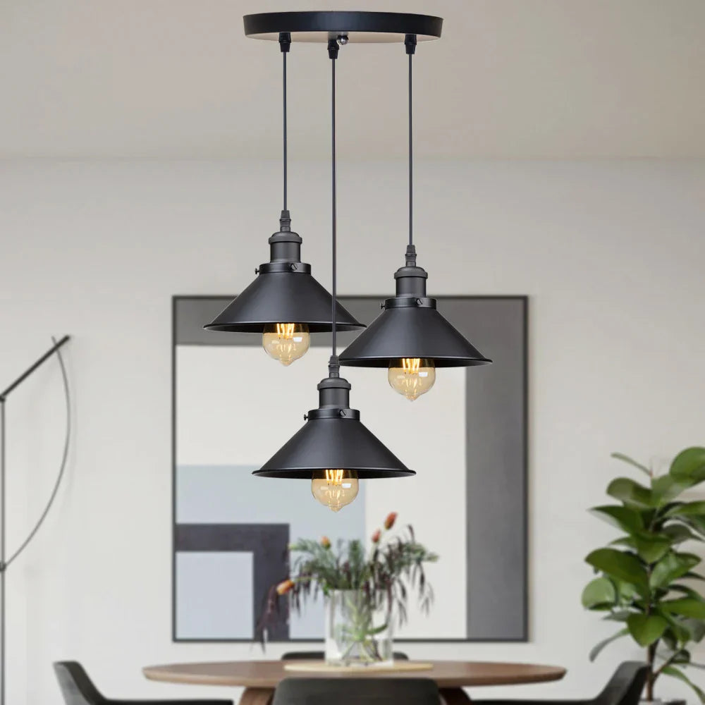 Classic Bronze Pendant Ceiling Lamp