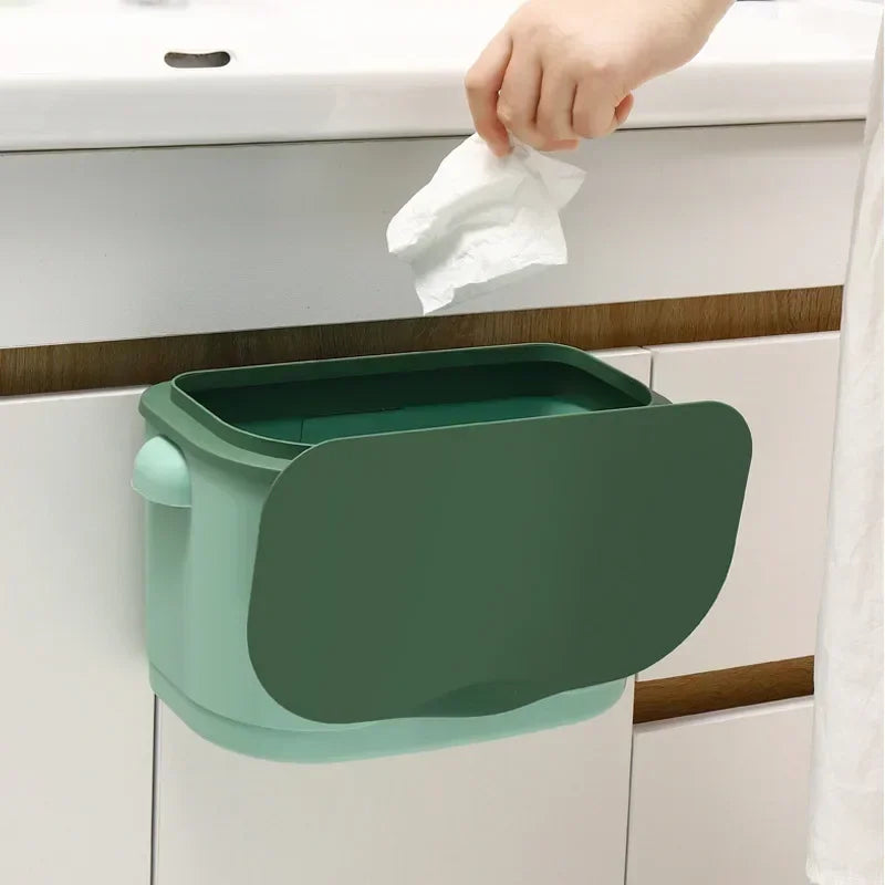 Large Storage Wall Basket with Lid