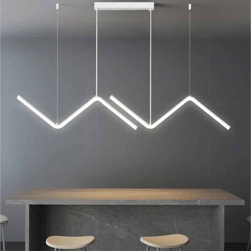 Stylish Gold Pendant Lamp with Remote Control