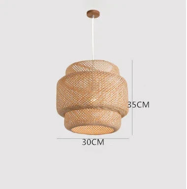 Natural Bamboo Hanging Lamp - Cofik