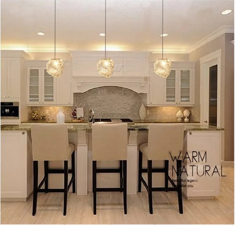 Modern Glass Drop Pendant Lighting