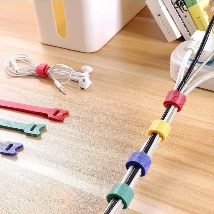 Sticky Cable Management Stickers (50 Pack) - Cofik