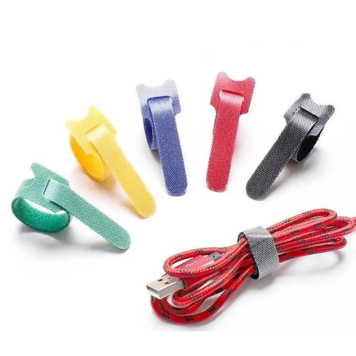 Sticky Cable Management Stickers (50 Pack)