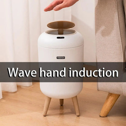 Smart Sensor Trash Can - Leakproof & Modern Design