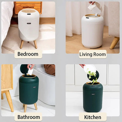 Smart Sensor Trash Can - Leakproof & Modern Design