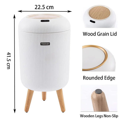 Smart Sensor Trash Can - Leakproof & Modern Design