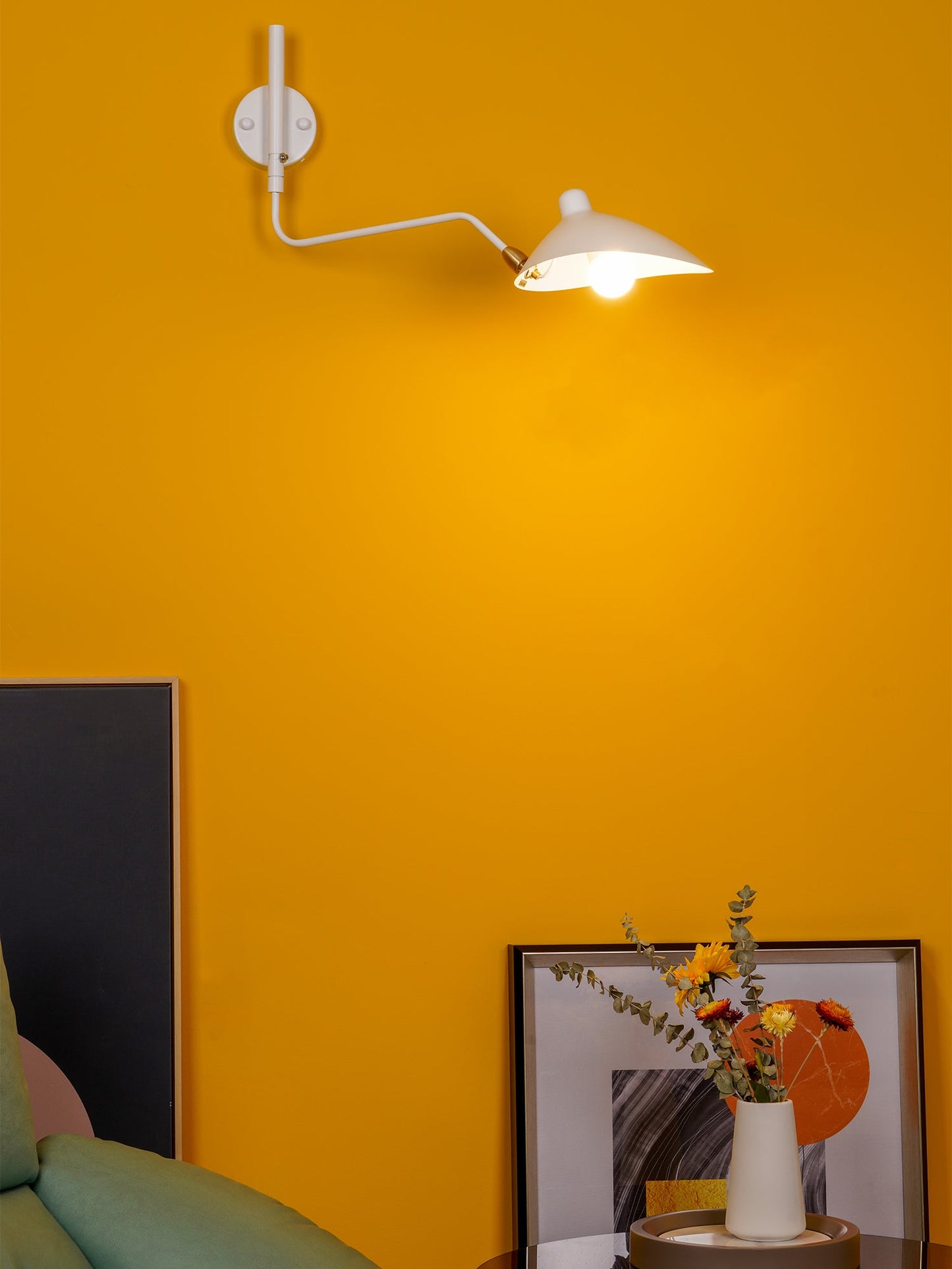 Simple Metal Wall Light
