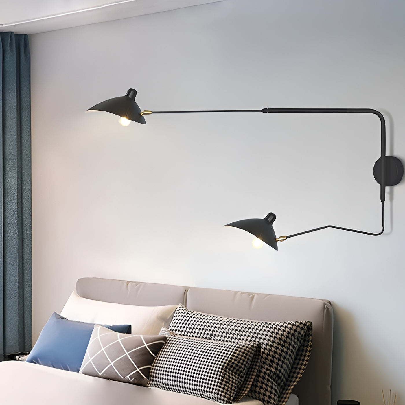 Flexible LED Wall Lamp with Adjustable Arm
