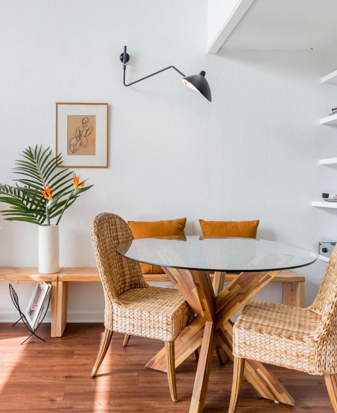 Simple Metal Wall Light