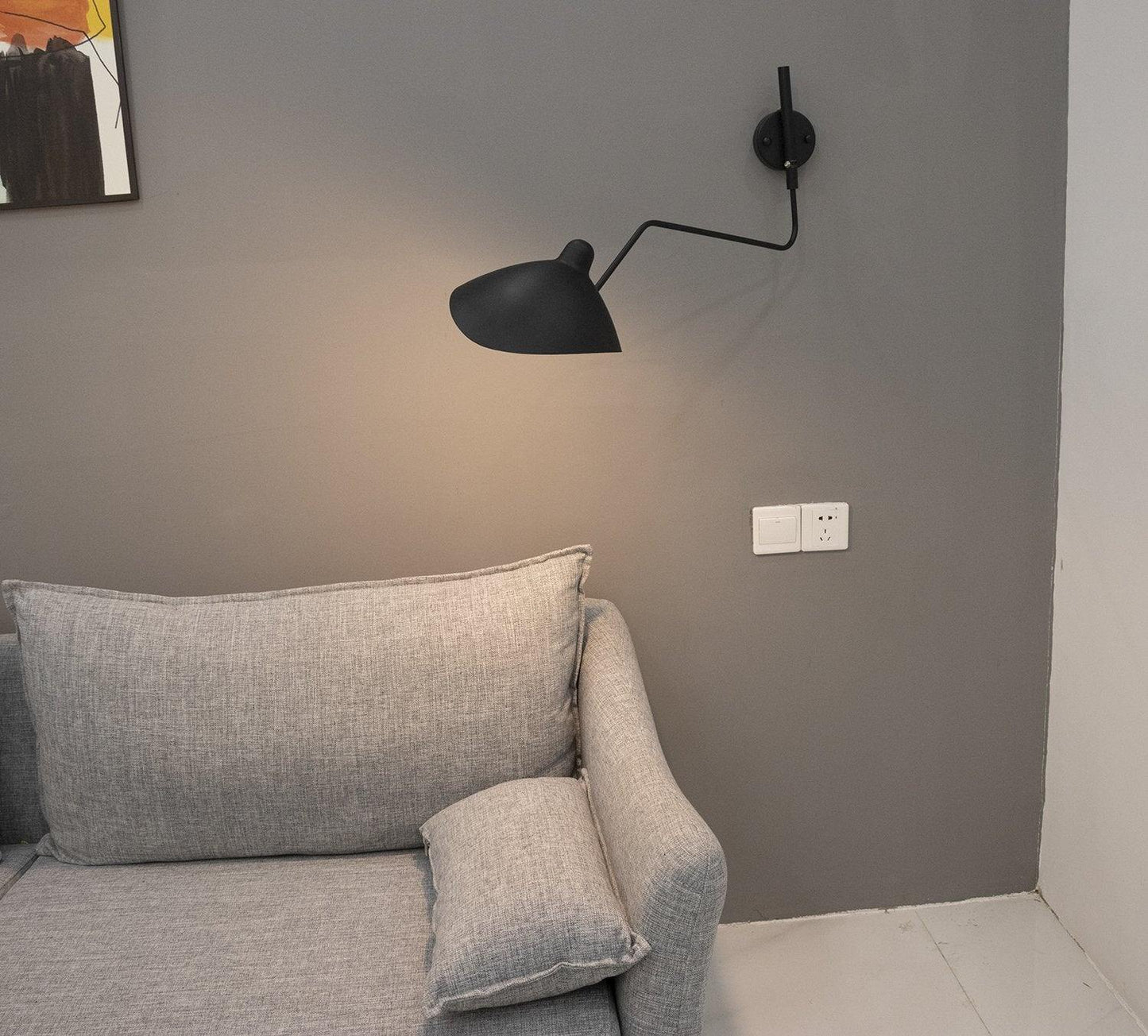 Simple Metal Wall Light