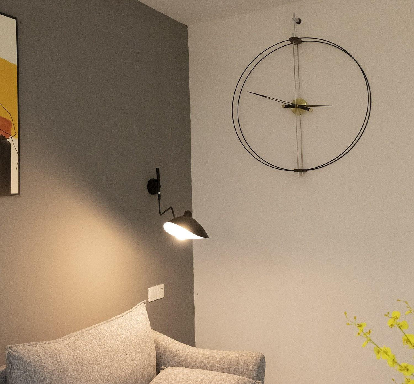 Simple Metal Wall Light