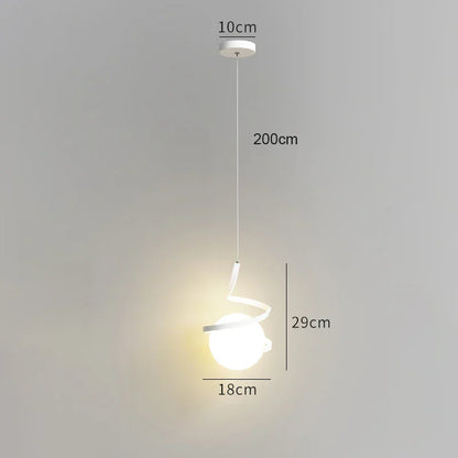 Modern Glass Pendant Light
