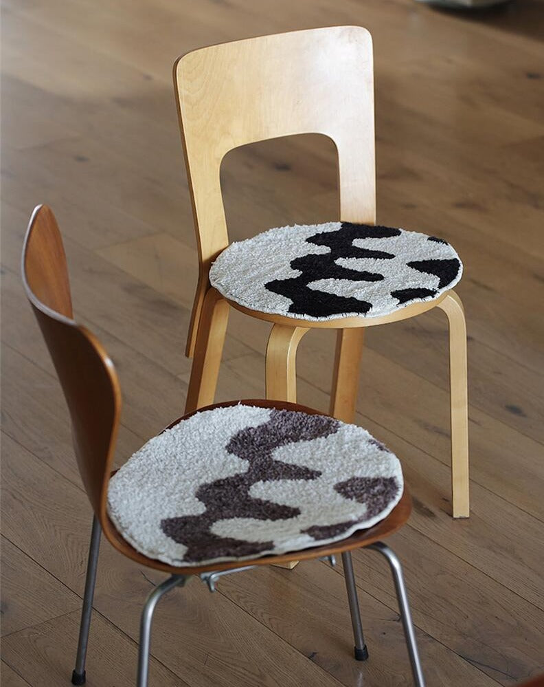Comfortable Woven Grid Chair Pad