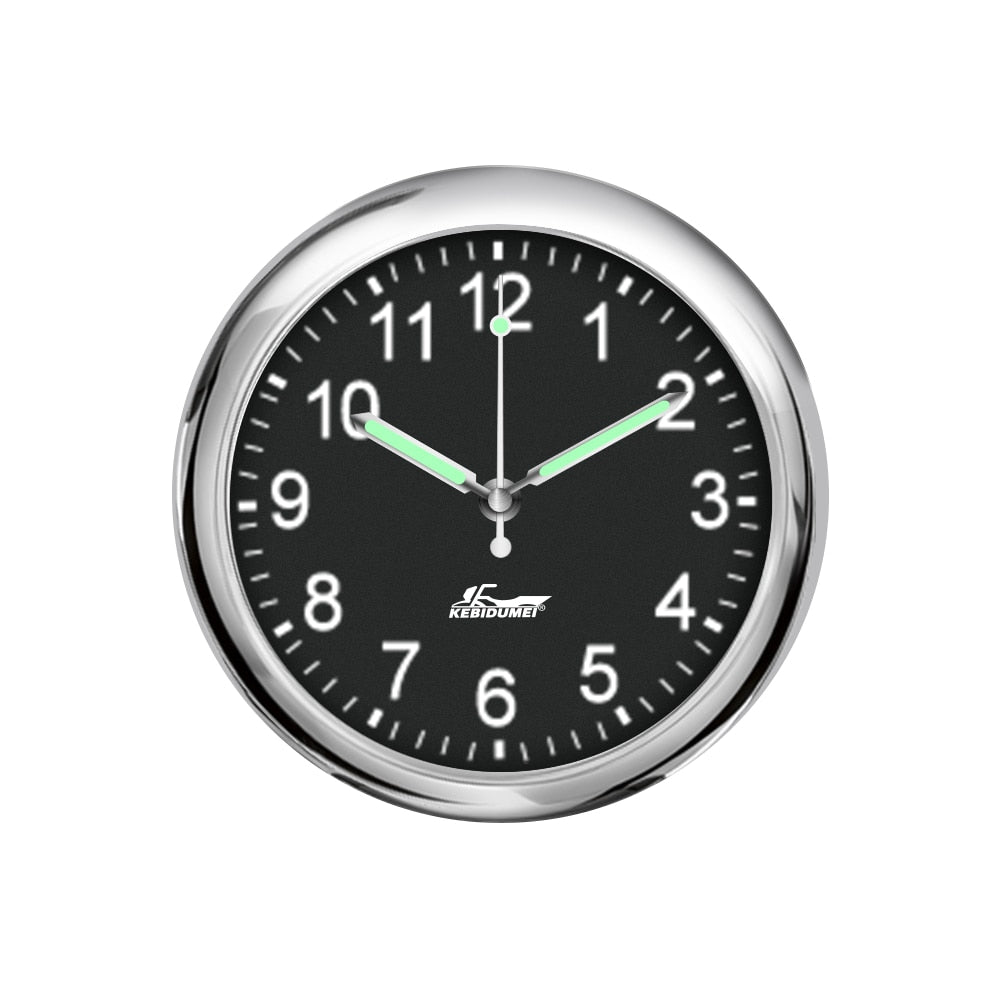 Adhesive Auto Dashboard Glow Clock