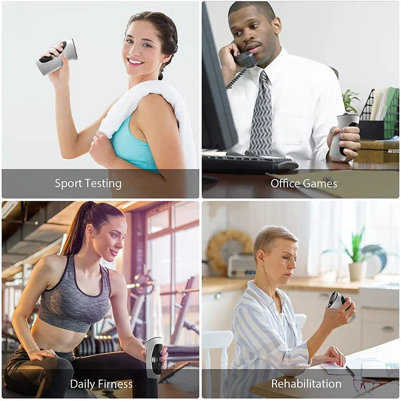 Compact Digital Hand Grip Exerciser