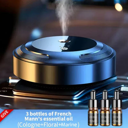 Compact Aroma Diffuser Kit with 3 Oils and USB Charging