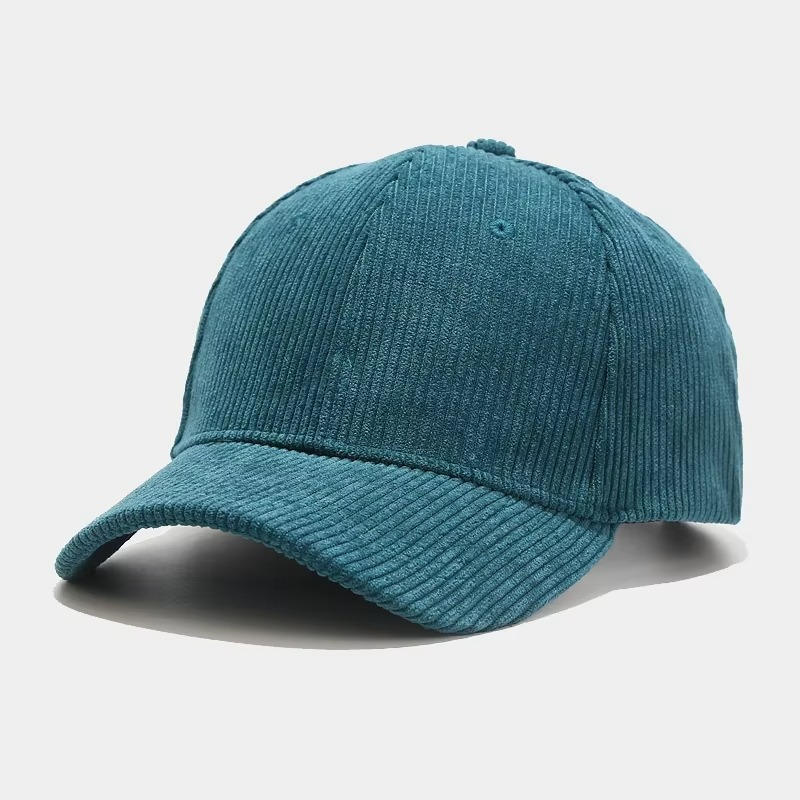 Retro Cord Baseball Hat Adjustable Fit