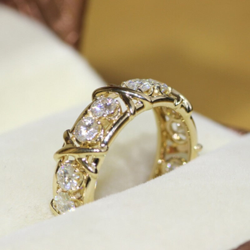 Unique Handcrafted Zircon Stone Ring