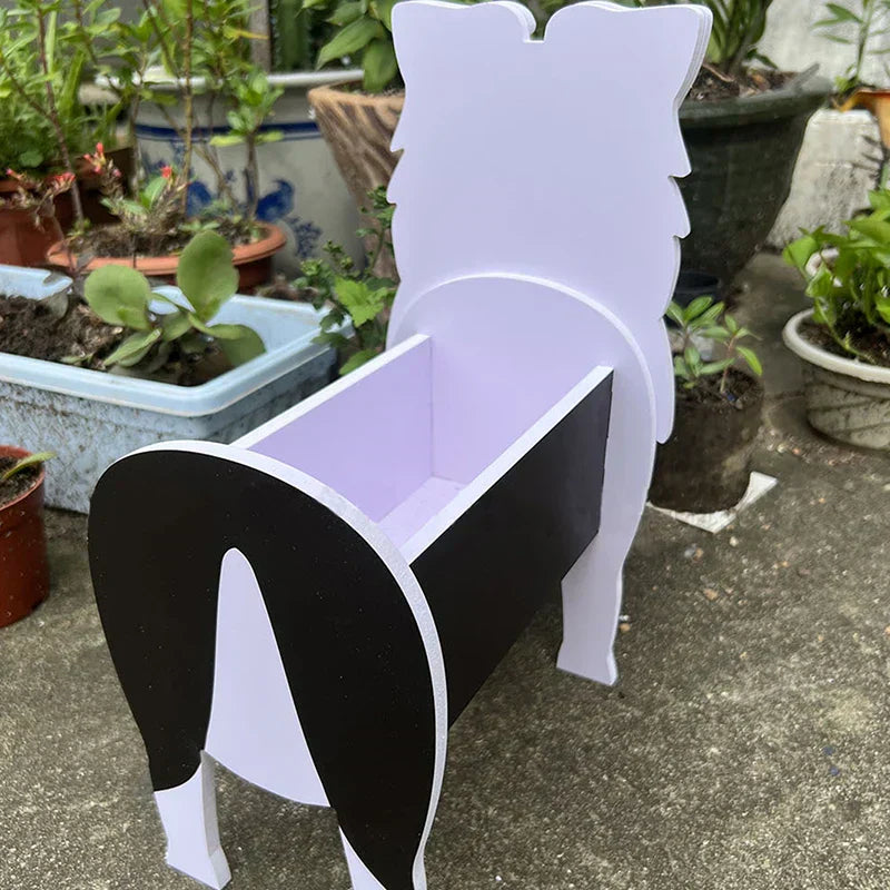 Cute Dog Planter Pot - Fun Animal Flower Holder