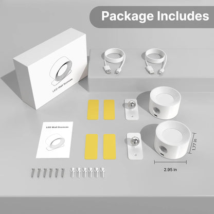 Bright Adjustable LED Wall Light Fixtures