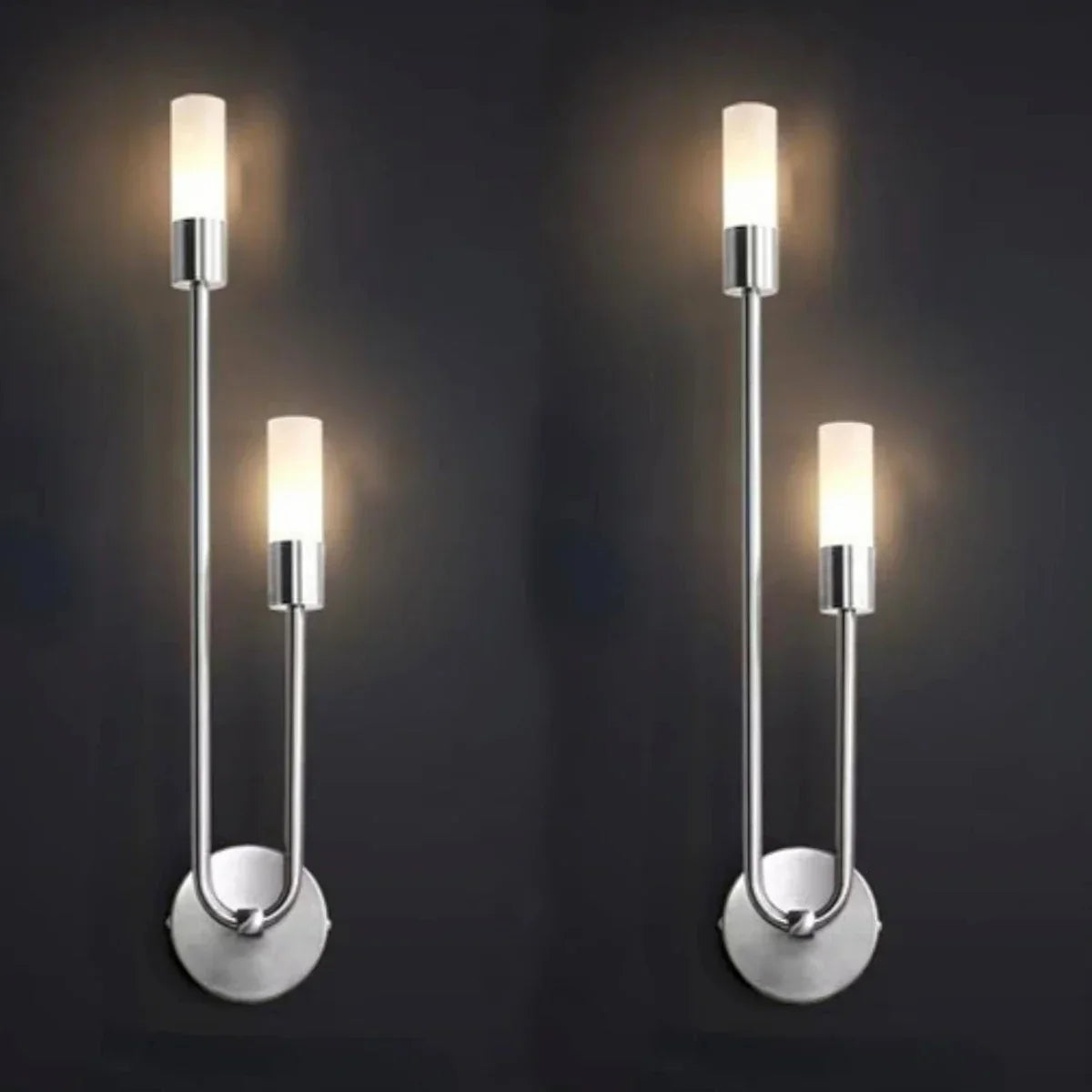 Elegant Gold LED Sconce Light