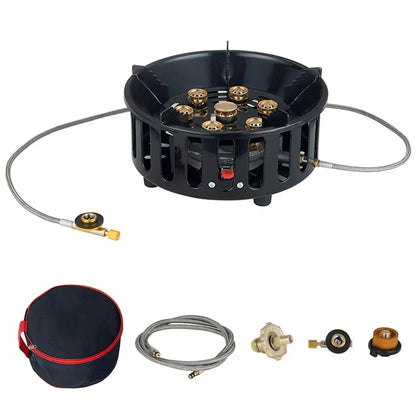 Compact Portable Gas Camping Stove with Auto Ignition