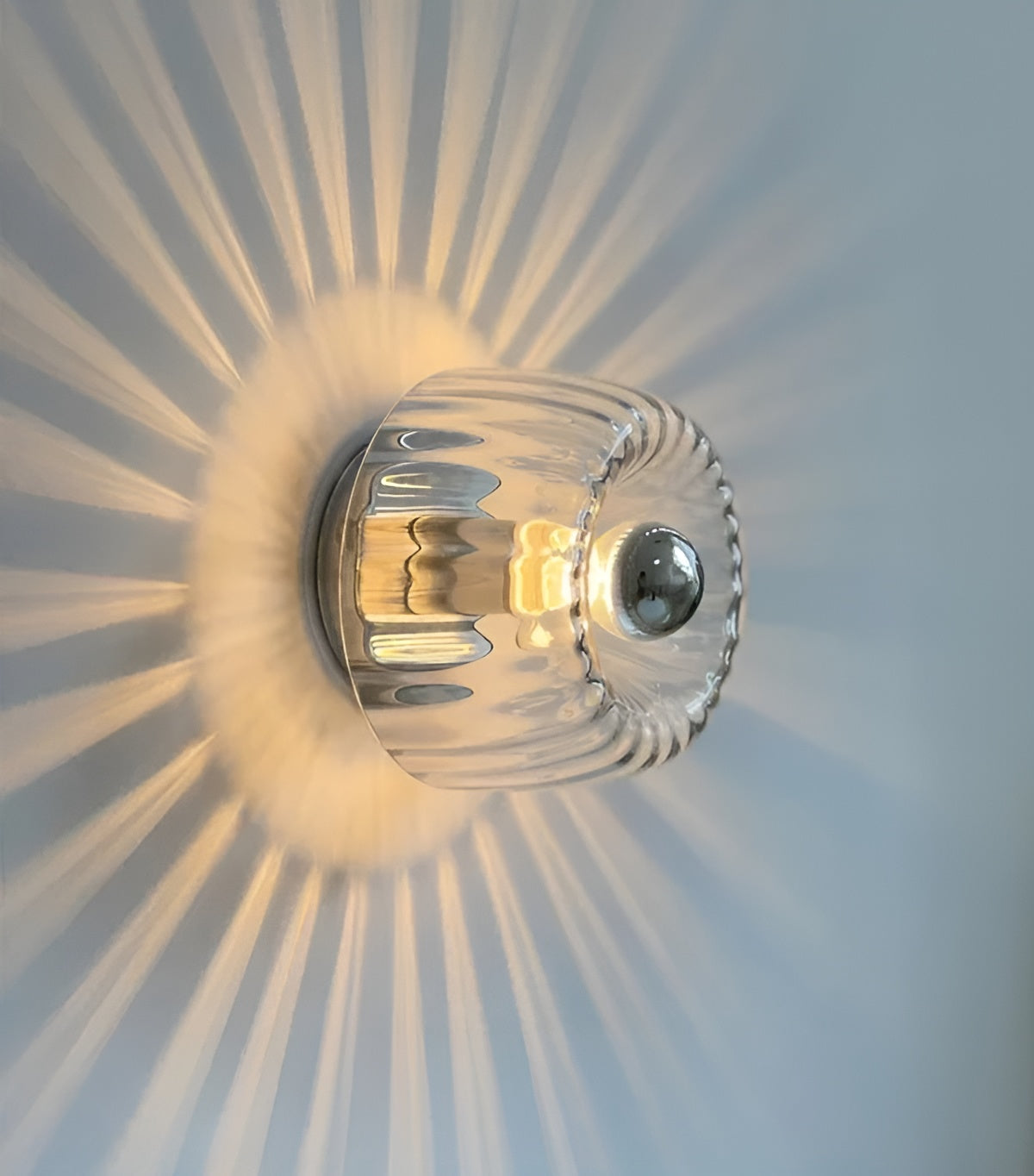 Simple Glass Wall Light – Chic Modern Lamp