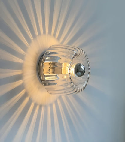 Simple Glass Wall Light – Chic Modern Lamp