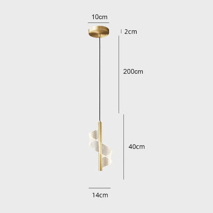 Luxury Gold Pendant Lighting Fixture
