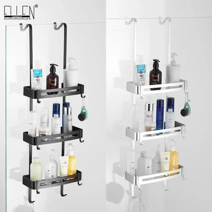 Easy Install Shower Storage Double Tier Shelf