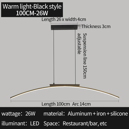 Stylish LED Hanging Pendant Light
