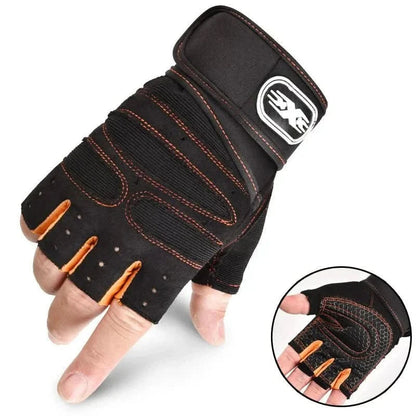 Durable Gym Gloves with Wrist Protection