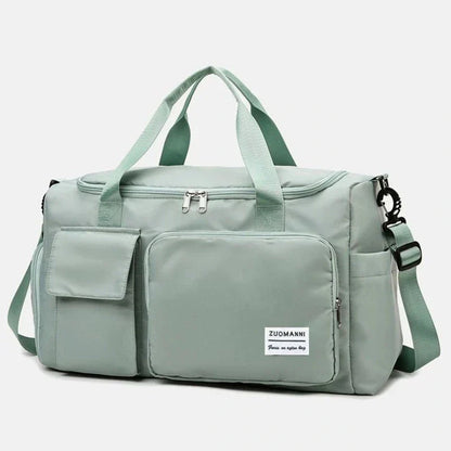 Stylish Women's 35L Travel Duffel Bag with Shoe Pocket