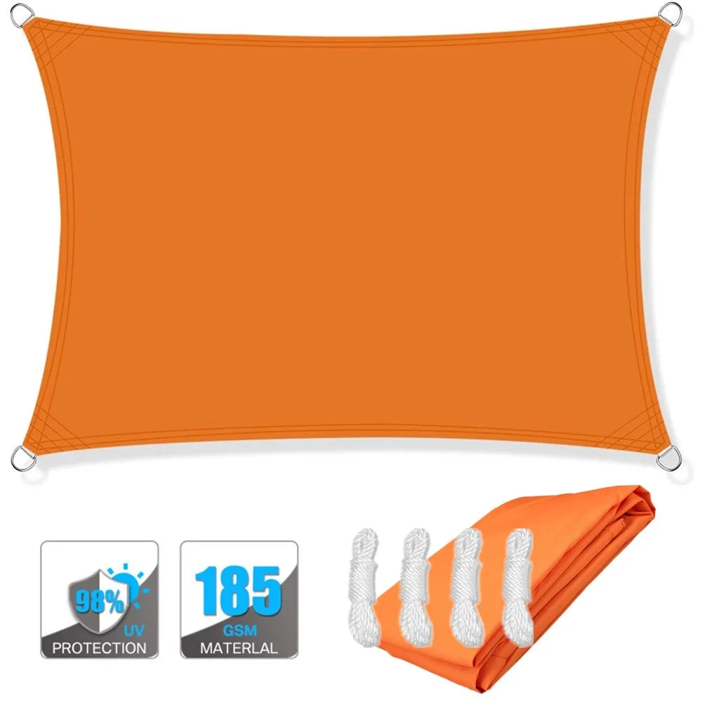 Outdoor Waterproof Sun Shade Sail with UV Resistance