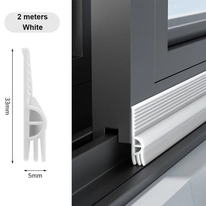 Weatherproof Door Draft Stopper Strip - Cofik