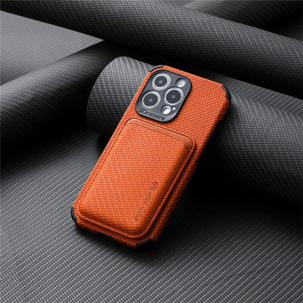 Thin MagSafe iPhone Wallet Case with Card Holder