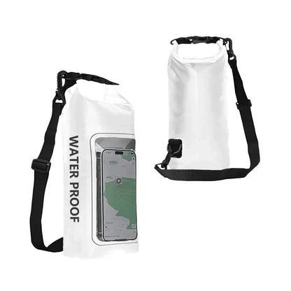 Waterproof Dry Sack 2L with Phone Window for Swimming